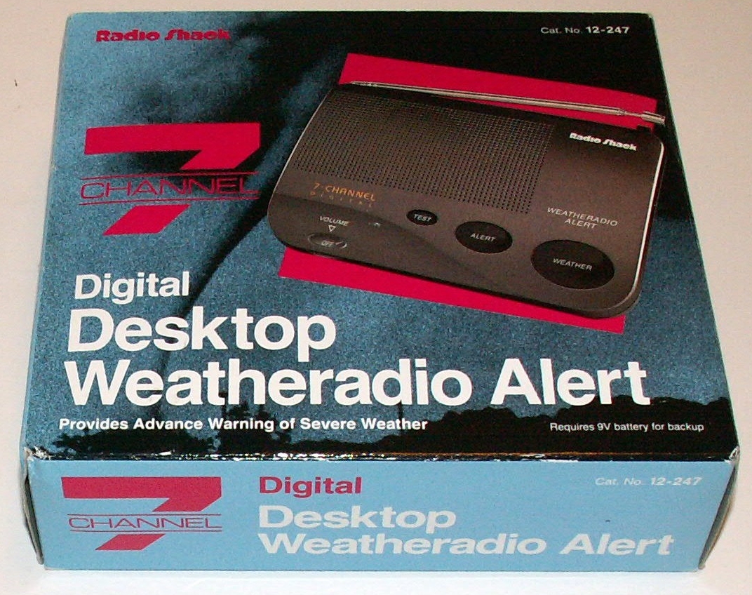 RadioShack NOAA Weatheradio Alert {USA Catalog Number: 12-247}